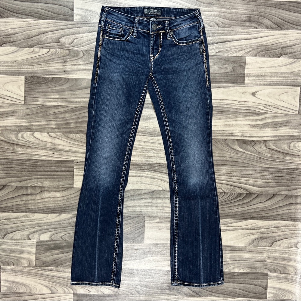 Silver Jeans, Aiko Bootcut, 26x33 EUC